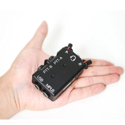 FCS Mpu5 Model Standard All Metallic Single/Dual Channel Functional Tactical PTT - Image 1 of 4