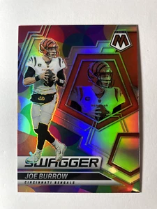 2022 Panini Mosaic Prizm NFL Silver Swagger Joe Burrow Bengals - Bild 1 von 2