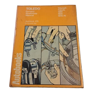 Triumph Toledo 1300 & 1500 (1970-1975) Owners Workshop Manual - Picture 1 of 9