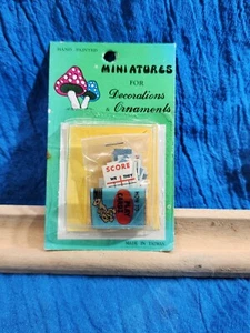 Scorecard e carte da gioco vintage in miniatura NUOVE VECCHIE SCORTE - Foto 1 di 2