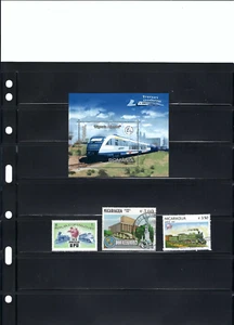 'UPU' TRENES DE UNIÓN POSTAL UNIVERSAL.- 73+ S/S RUMANIA-MALDIVAS- NICARAGUA - Imagen 1 de 1