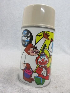 Best-On-ebay  1970 RINGLING BROS CIRCUS  THERMOS  Condition#10  Perfect  UNUSED - Picture 1 of 5