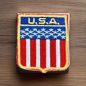 United States Shield Patch Old Glory USA Red White Blue 22 Stars & Stripes Crest - Picture 1 of 4