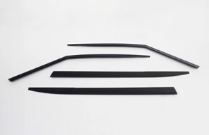 Window Visor K/207 Sun Rain Vent Smoked Black 4P for Hyundai Santa Fe 2024~2026 - Picture 1 of 9