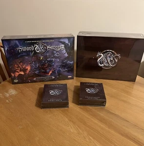 Sword & Sorcery: Ancient Chronicles + Add-ons (Kickstarter) NEW SEALED - Picture 1 of 7