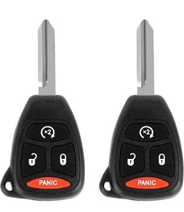 For 2007 2008 2009 Dodge Ram 1500 2500 3500 Remote Key Fob Shell Case 4 Buttons - Picture 1 of 7