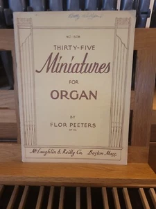 * Flor Peeters: 35 Miniaturen, op 55; Orgel (McLaughlin & Reilly) - Bild 1 von 1