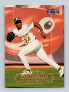 1998 Fleer Tradition #430 Rickey Henderson