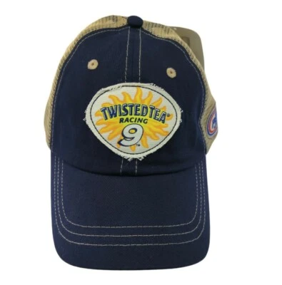 Gorra de camionero de malla Twisted Tea Racing Nascar Petty 9 ajustable  Foto 1 de 4