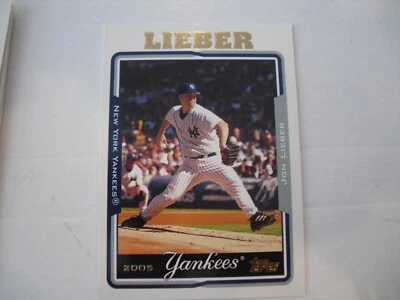 2005 Topps #149 Jon Lieber - Image 1 of 2