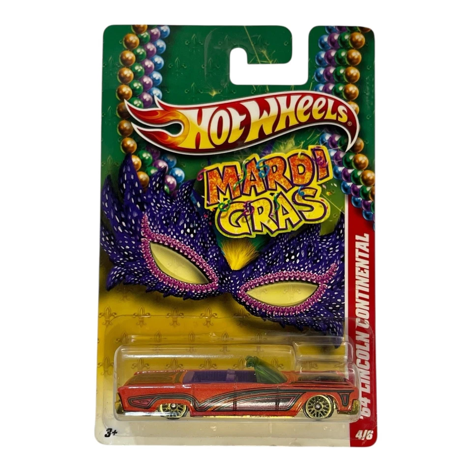 2011 Hot Wheels Mardi Gras '64 Lincoln Continental оранжевый 4/6 - Изображение 1 из 1