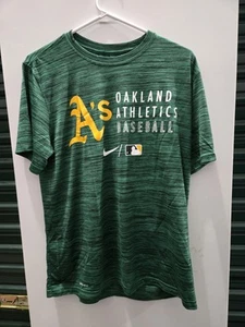 Oakland A’s Baseball Nike Dri Fit Kurzarm-T-Shirt Herren siehe Bilder kostenloser Versand - Bild 1 von 9