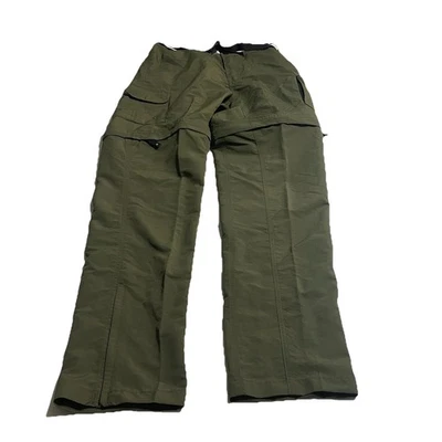 Magellan Outdoors Fish Gear Convertible Cargo Pants Mens S Olive Green NWT - Image 1 of 4