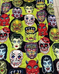 Monsterama Plush 50" x 77" Throw Blanket super Soft - Picture 1 of 6