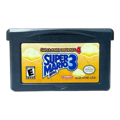 Cartucho Super Mario Advance 4: Super Mario Bros. 3 (Game Boy Advance, 2003) Foto 1 de 4