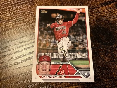 2023 Topps Series 2 #422 Jake McCarthy Arizona Diamondbacks 53/300 - Image 1 of 2