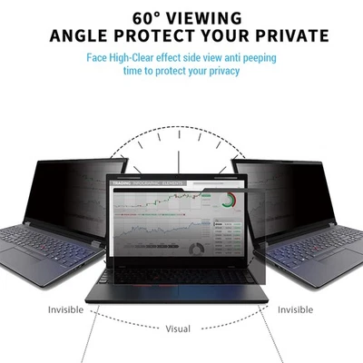 Suitable For 12.5-inch 16:9 Laptops Magnetic Privacy Screen Filter Anti UV HEN - Image 1 of 4