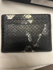 Saint Laurent Card Holder Leather Black, Dustbag And Box - Picture 1 of 13