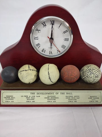 History of Golf Balls Clock, Clock Not Working Cover