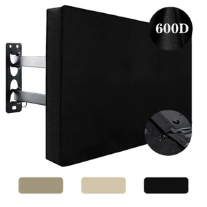 30"-85" Outdoor TV Cover Waterproof 600D Flat Screen Protector Weatherproof - Picture 1 of 27