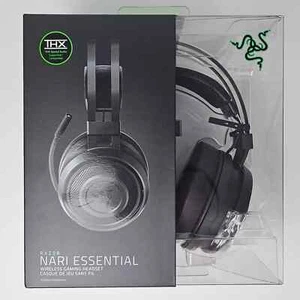 NEU VERSIEGELT Razer Nari Essential Wireless THX Gaming Headset PC Mac PS4 SCHWARZ - Bild 1 von 6
