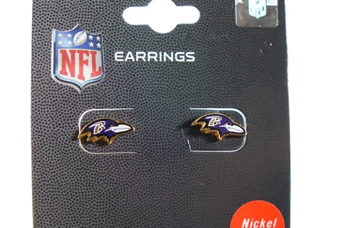 NFL Baltimore Ravens Studs Earrings Cover