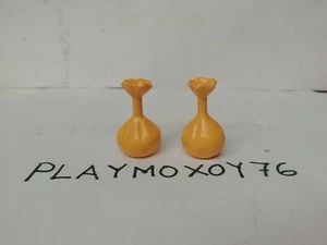 PLAYMOBIL. PLAYMOXOY76 STORE. LOT OF TWO WEST BANK MONEY BAG BAGS. - Picture 1 of 1
