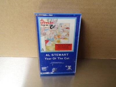 AL STEWART  - YEAR OF THE CAT - Cassette Tape Janus Records 1976 Blue Tape Foto 1 de 3