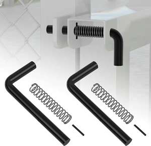 819T Trailer Gate Spring Latch Kit 2 Pack Trailer Gate Pins Heavy Duty Trailer G - Picture 1 of 12