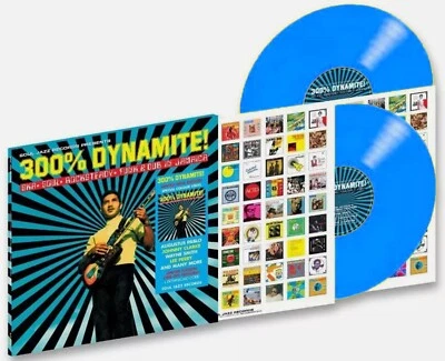SOUL JAZZ RECORDS - 300% DYNAMITE (RSD2024) NEW DOUBLE BLUE VINYL 2 LP REGGAE - Image 1 of 4