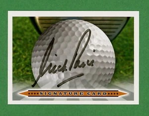 Nick Price PGA Golfer World Golf Hall of Fame Signed Trading Card E27899 - Picture 1 of 2
