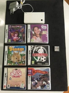 CONSOLE NINTENDO DS BIANCO PAL USATA CON UN 7 GIOCHI - Imagen 1 de 14