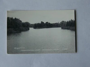 Newberry Michigan MI RPPC Real Photo Tahquamenon River - Picture 1 of 2