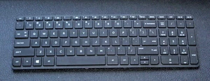 Teclado de repuesto para portátil HP OEM EE. UU. - Imagen 1 de 3