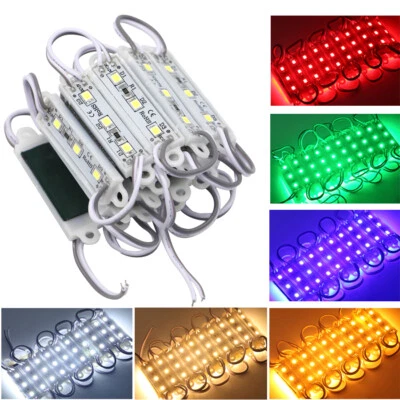LED Module Waterproof SMD 2835 3 LED Light Module Backlight Channel Letter 12V - Image 1 of 4