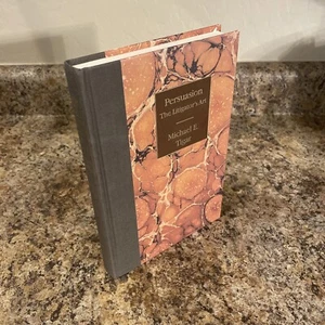 Persuasion - Litigator's Art - SIGNED by Michael E. Tigar 1st Printing NF HC - Bild 1 von 8