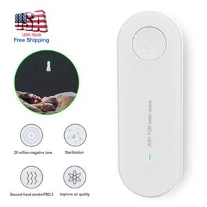 NEW Home Air Purifiers Fits Large Room HEPA Air Purifier Smoke Odor Pet Home Car - Picture 1 of 14