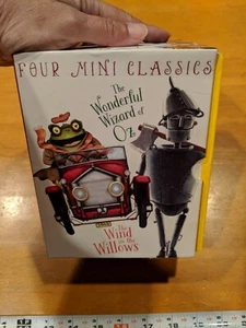 New Four Mini Classics Wizard Oz Wind Jungle Alice 4 Book Box Set Free Shipping - Bild 1 von 5