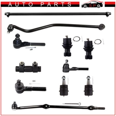 11pcs Complete Front Suspension Kit Fits 1993-1996 1997 1998 Jeep Grand Cherokee - Image 1 of 4