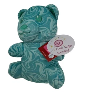 Soft Scented Gummy Bear Plush 8" Blue Teal DAN DEE VALENTINE'S DAY GIFT TEDDY - Picture 1 of 10