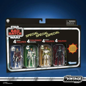Star Wars Vintage Collection The Bad Batch Speciale confezione da 4 esclusiva Amazon NUOVO - Foto 1 di 4