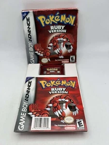 Pokémon: Ruby Version (Nintendo Game Boy Advance, GBA 2003) Complete CIB Tested - Bild 1 von 11