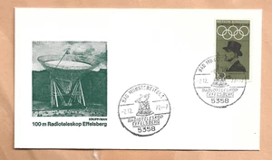 APOLO 17 LANZAMIENTO DICIEMBRE 7,1972 EFFELSBERG SEGUIMIENTO DE GÉRMENES STA CUBIERTA ESPACIAL NASA - Imagen 1 de 1