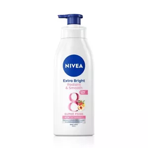 NIVEA Extra Bright Smooth Radiant Body Lotion UV Filter 40X Vitamin C 380/550ml - Picture 1 of 4