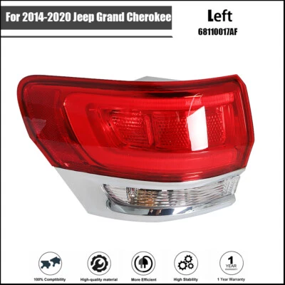 Luz trasera de freno exterior halógena del lado del conductor roja para Jeep Grand Cherokee 2014-2020 Foto 1 de 4