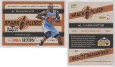 2012-13 NBA Hoops Spark Plugs Black Friday /5 Al Harrington #11