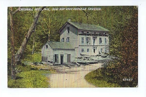 Catskill Mountains Rip Van Winkle Tavern Postcard New York - Imagen 1 de 2
