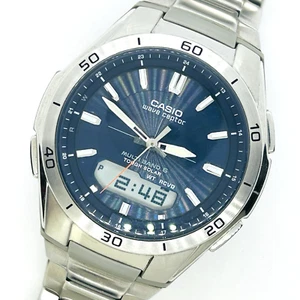 Casio WVA-M640 Wave Ceptor Solar Multi Band6 Free Shipping From Japan #1345 - Picture 1 of 17
