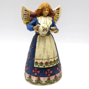 Jim Shore Angel of Hospitality w/ Teapot Figurine Heartwood Creek Enesco 108919 - Picture 1 of 10