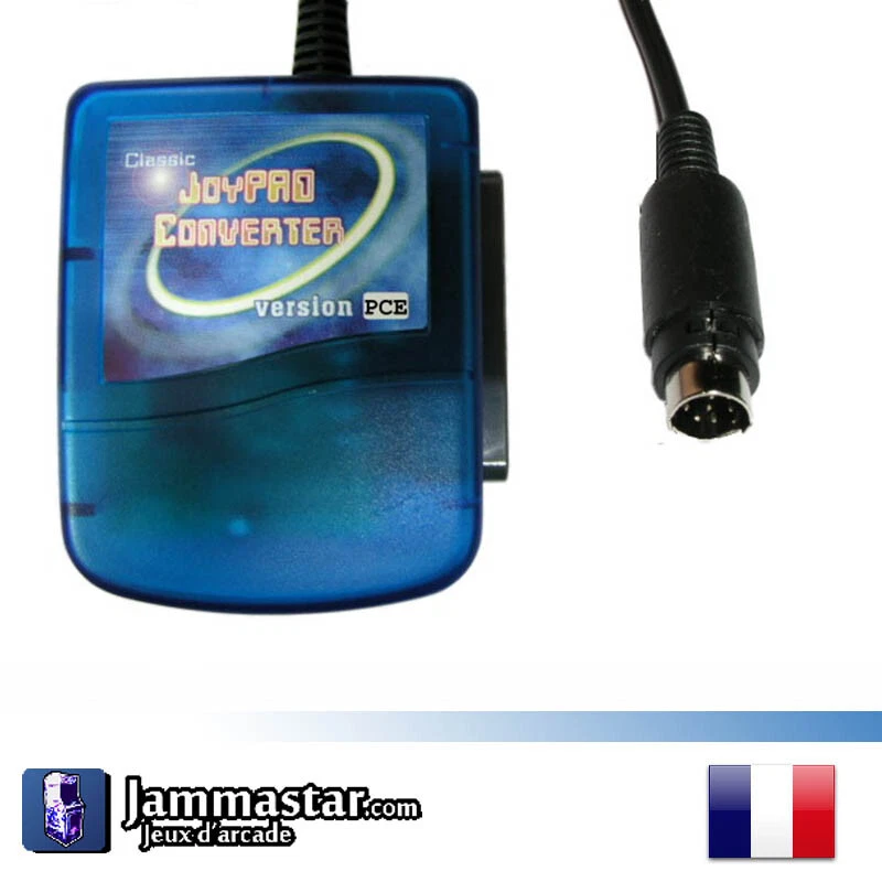 Adaptateur Pad Playstation PSX PS2 vers NEC Pc Engine - Joypad Converter